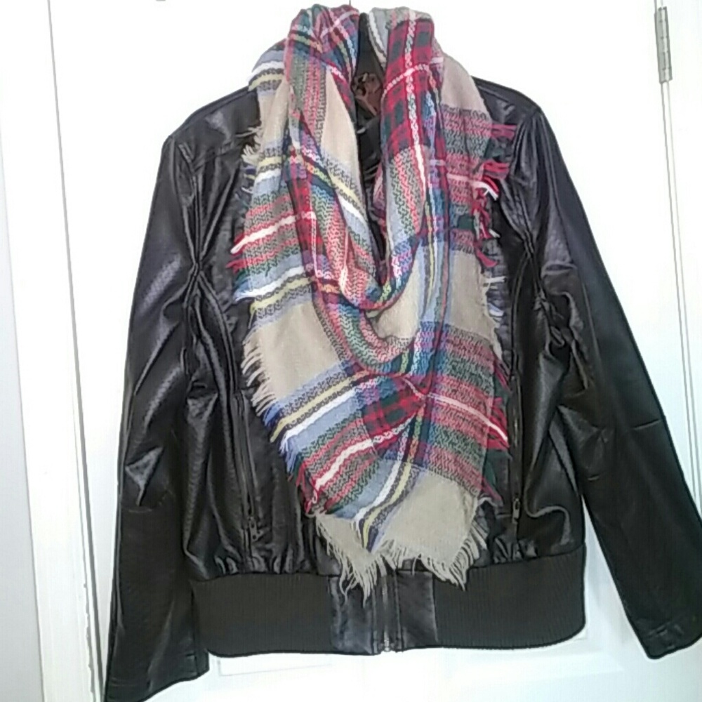Faux Leather Jacket